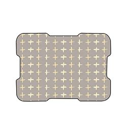 Bonamaison, Tapis de Souris Imprimé Numériquement, Fond Antidérapant, pour Bureau et Maison, Taille: 22x18cm