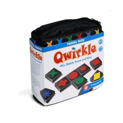 999 Games - Qwirkle Reiseditie Bordspel - Reisuitgave vanaf 8 jaar - Een van de beste spellen van 2014 - Susan McKinley Ross - Tile placement - voor 2 tot 4 spelers - 999-QWI02