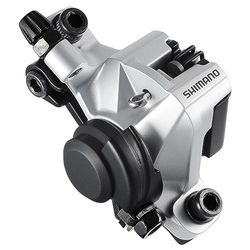 SHIMANO skivbromssadel Shimano BR-M 375; VR od HR mekanisk, utan skiva, silver