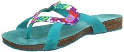 Desigual dam sandaler Jodie 1 centimeter, Grön marinblå 5042-40 EU