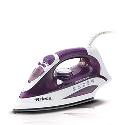 Ariete 00S623500AR0 6235 Strijkijzer, voor droog strijken en stoomstrijken, 2000, keramiek, paars/wit