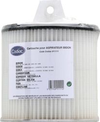 Codiac 911111 Birum Cartouche BR633.4.6 d'Aspirateur