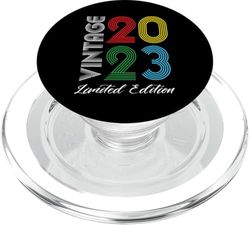 Edición limitada 2023 Cumpleaños 2023 Nacido 2023 Vintage PopSockets PopGrip para MagSafe