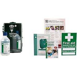 HypaClens Sterile Eye Wash Cabinet with HSE Compliance Supersize Kit