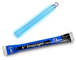 Cyalume SnapLight Blue Glow Stick – 15,5 cm di grado industriale, ad alta intensità con durata di 8 ore (confezione da 30)