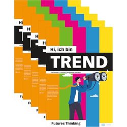 PLAYROOM Trend FLIP - Set di 5 blocchi di carta per future Thinking Workshop, in lingua tedesca