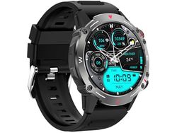 Trevi T-FIT 510 A Smarwatch con Funzione Chiamata Wireless, Grande Display 1,43" AMOLED, Orologio Smart per Controllo Attività Fisica e Stato del Benessere, Monitoraggio Sonno, Waterproof IP68, Nero