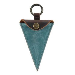Della Q Everyday Collection Tasca per Forbici, Supporto a Forma di V, per lavori a Maglia o Uncinetto, Misto, Foglia di t, 10 x 6cm