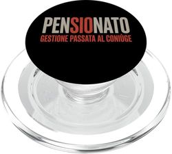 Pensionato Gestione Passata al Coniuge Pensionato Divertente PopSockets PopGrip para MagSafe