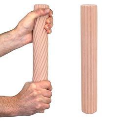 CanDo Hand exerciser Twist-n-Bend - finger strengthener CanDo, Flexible exercise stick, training stick, beige (very very light) 12", 10-1510