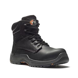 V12 Footwear Unisex Adults V12 VR600 01 13 Bison IGS Boots Size Black, Black, UK