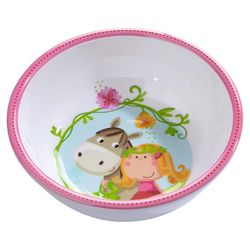 HABA 300384 - kom Vicki & Pirli, kinderkom van melamine met antislip bodem, vaatwasmachinebestendig