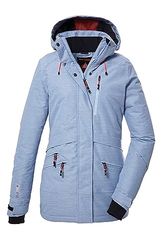 Killtec Ksw 110 Wmn - Giacca da sci da donna, con cappuccio rimovibile e paraneve