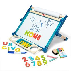 Melissa & Doug Dubbelzijdige schildersezel met accessoires