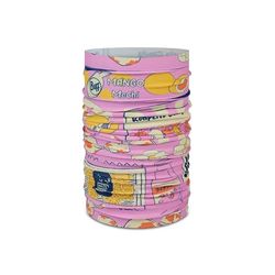 Buff Multifunctional Tour de cou Original EcoStretch Garçon Fille, Foulard, Tubulaire, Multifonctionnel, Cou et Tête, Course, Marche, Randonnée, Durable, Léger, Rose, Taille Unique