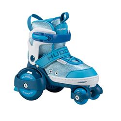 HUDORA Pattini a rotelle My First Quad in diverse misure e colori - pattini a rotelle di qualità per bambini fino a 20kg - pattini regolabili - sicuri e con rotelle grandi per iniziare