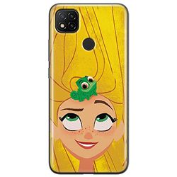 Funda para teléfono móvil de ERT GROUP para Xiaomi REDMI 9C Original y con Licencia Oficial de Disney con diseño Rapunzel and Pascal 001 Adaptada a la Forma del teléfono móvil, Funda Hecha de TPU