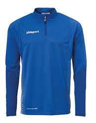 uhlsport Score 1/4 Zip Shirt Homme Sweatshirt, azurbleu/Blanc, M