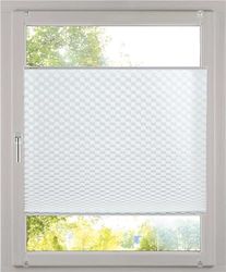 K-Home Klemmfix Pleated Blind 3D Effect White 70 x 130 cm
