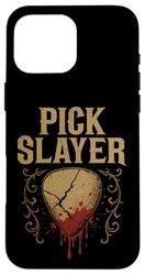 Pick Slayer Heavy Metal Rock Music Design Case for iPhone 16 Pro Max