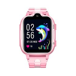 DCU TECNOLOGIC - Smartwatch para niños - Posicionamiento GPS - Videollamadas - Pantalla Táctil - Compatible Dispositivos con iOS y Android - Color: Rosa
