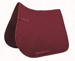 HKM Schabracke-7591 Rosso Scuro Manguino/Sangue Caldo
