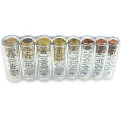 effektivo Dispensador de monedas con escala, cambiador de monedas, clasificador de monedas, transparente