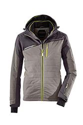 Killtec Denno, Giacca da Sci Uomo, Grigio Medio/Melange, 3XL