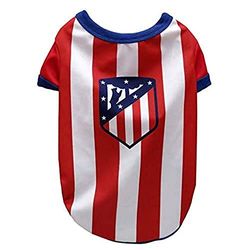 ATLETIQUE DE Madrid - T-Shirt pour Chien ou Chat - 7 Tailles Disponibles - Équipe - Taille XL - Qualité supérieure - Produit Officiel (CyP Brands)