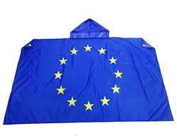 AZ FLAG - Europe Body Flag - 3x5 Ft - European Union Cap Flag - 100% Polyester with Inegrated Sleeves and Hood - Vivid Colors - 3' x 5' Feet - 150x90 Cm