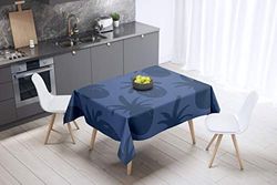 Bonamaison Kitchen Decoration, Tablecloth, Blue, 140 x 140 Cm - Designed and Manufactured in Turkey