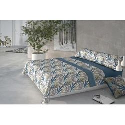 Pierre Cardin Beddengoedset Coralina, Lili, blauw, voor 105 cm brede bedden