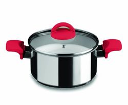 Mepra SPA 30132120S7 pot, 20 cm, keramische coating, rood