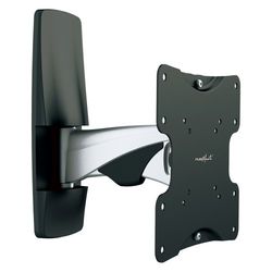 PureMounts MOTION1-37 wandhouder voor tv-apparaten met 58-107cm (23-42"), VESA 200x200, kantelbaar: +/-15°, draaibaar: +/-45°, wandafstand: 45-238mm, draaglast max: 30kg, zwart