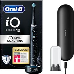 Oral-B iO Series 10 - Spazzolino Elettrico per spazzolino Elettrico, 7 modalità di Pulizia per la Cura dei Denti, iOSense, Display a Colori, Custodia di Ricarica da Viaggio, Progettato da Marrone,
