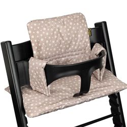 UKJE Cushion Compatible w/Stokke Tripp Trapp - Soft Seat Cushion for Infants, Babies & Toddlers, High Chair Accessories, Easy to Install, ‎Polyester, ‎16.5 x 11 x 2 inches (Daisy)