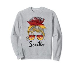 Sevilla Girl, Bandera España España Sudadera