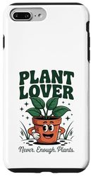 Plant Lover - Simpatico vaso da fiori in cartone animato - Piante mai abbastanza Custodia per iPhone 7 Plus/8 Plus