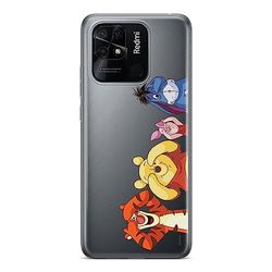 Ert Group custodia per cellulare per Xiaomi REDMI 10C originale e con licenza ufficiale Disney, modello Winnie the Pooh & Friends 036 adattato alla forma dello smartphone, parzialmente trasparente