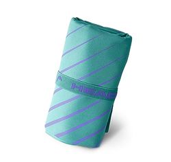HEAD Active Stripes - Asciugamano Microfibra con Elastico, Asciugamano Palestra, Sport e Fitness Morbido e Leggero a Rapida Asciugatura, Asciugamani Bagno Assorbente Salvaspazio Viaggio 40x60,Sycamore