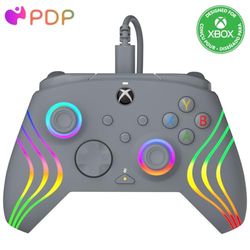 PDP AFTERGLOW XBX WAVE WIRED Controller GREY for Xbox Series X|S, Xbox One, Officially Licensed