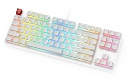 Glorious PC Gaming Race Aura Keycaps - 105 keycaps, ANSI, US-lay-out, wit