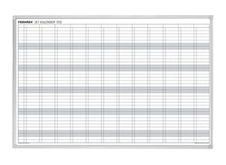 Franken JK703 Jaarkalender Jaarkalender Duits, 90 x 60 cm, januari tot december, droog afwasbaar