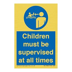 Children must be supervised at all times