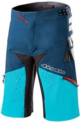 Alpinestars Drop PRO Pantaloncini, Uomo, 1726718, Atollo Blu Poseidon, Size (32)