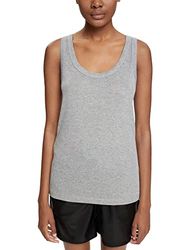 ESPRIT Collection Dam 112EO1K318 T-shirt, 044/LIGHT Grey 5, XS