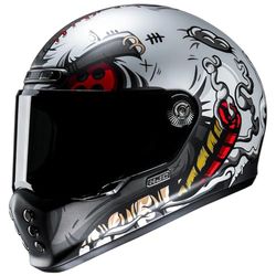 HJC, Casque Moto Intégral V10 VATT MC1, S