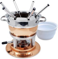 Swissmar F66415 Lausanne-Fondue (11 x 240 mm), Acero Inoxidable Recubierto de Cobre