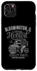 iPhone 11 Pro Max Bloomington IL USA Hotrod Vintage Style Car Design Case