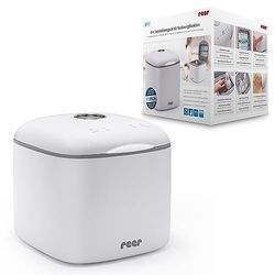 reer UV-C Desinfektionsenhet med torkfunktion | sterilisator för babyflaskor och babytillbehör | flasksterilisator